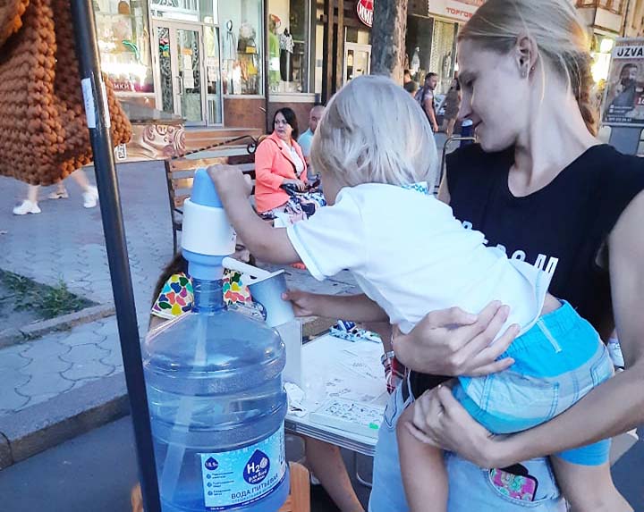 ТМ h2o для всей семьи вместе с николаевцами отпраздновала День Независимости Украины