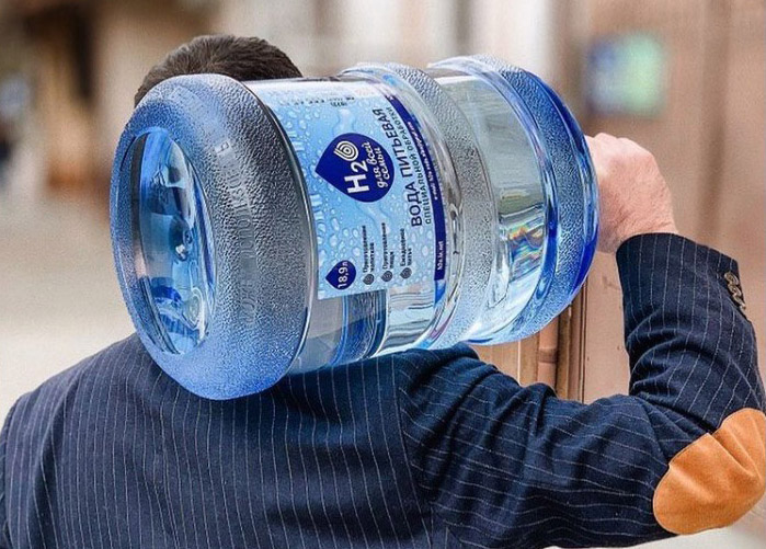 Питьевая вода h2o для всей семьи в таре 18,9 л: всегда в тренде